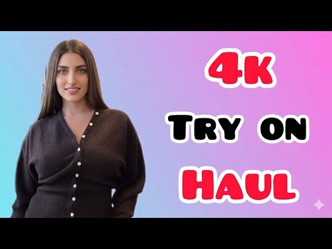 4K Transparent Lingerie & Micro Bikini Haul | See-Through Try-On Haul Fashion Review #23